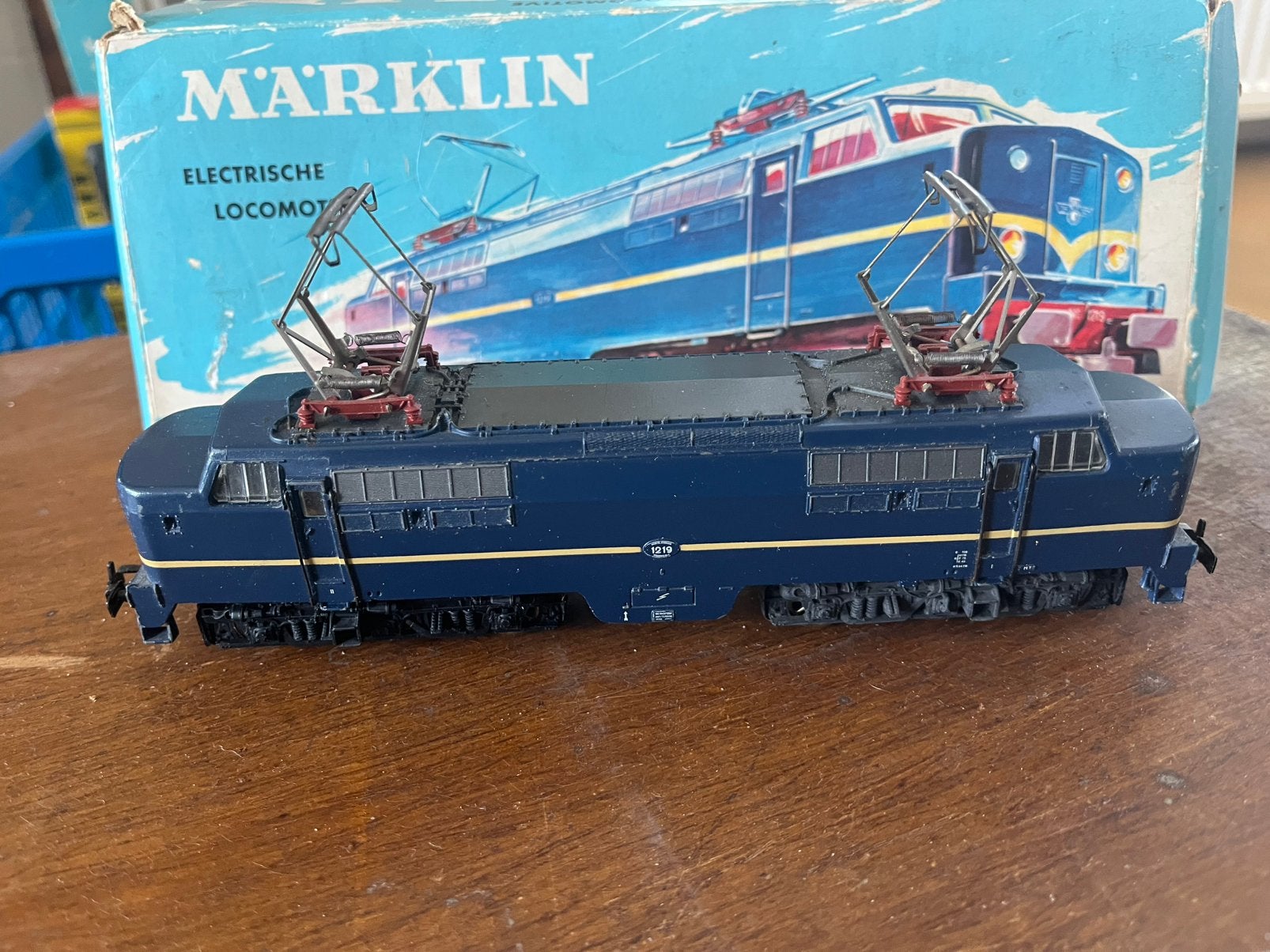 Marklin 3051 NS1219 ovp, Wisselstroom, Gebruikt, Locomotief, Ophalen of Verzenden