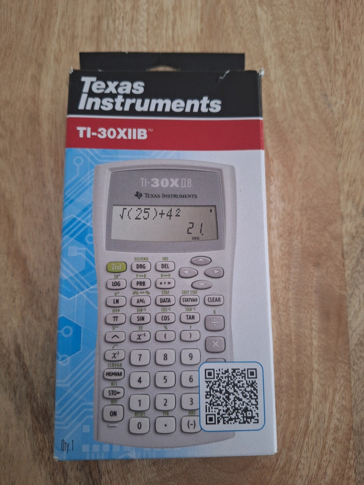 Rekenmachine texas instruments TI-30XIIB, Ophalen, Nieuw