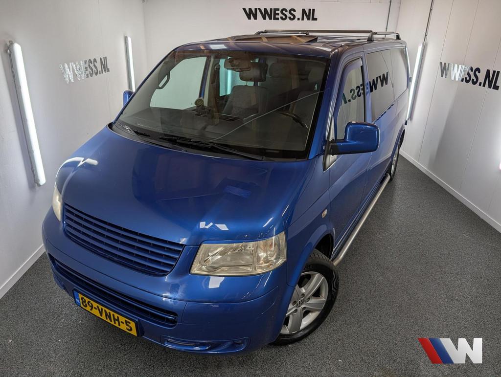 Volkswagen Transporter 2.5 TDI | L2H1 | dubbele cabine | NL, Gebruikt, Origineel Nederlands, Bedrijf, Parkeersensor