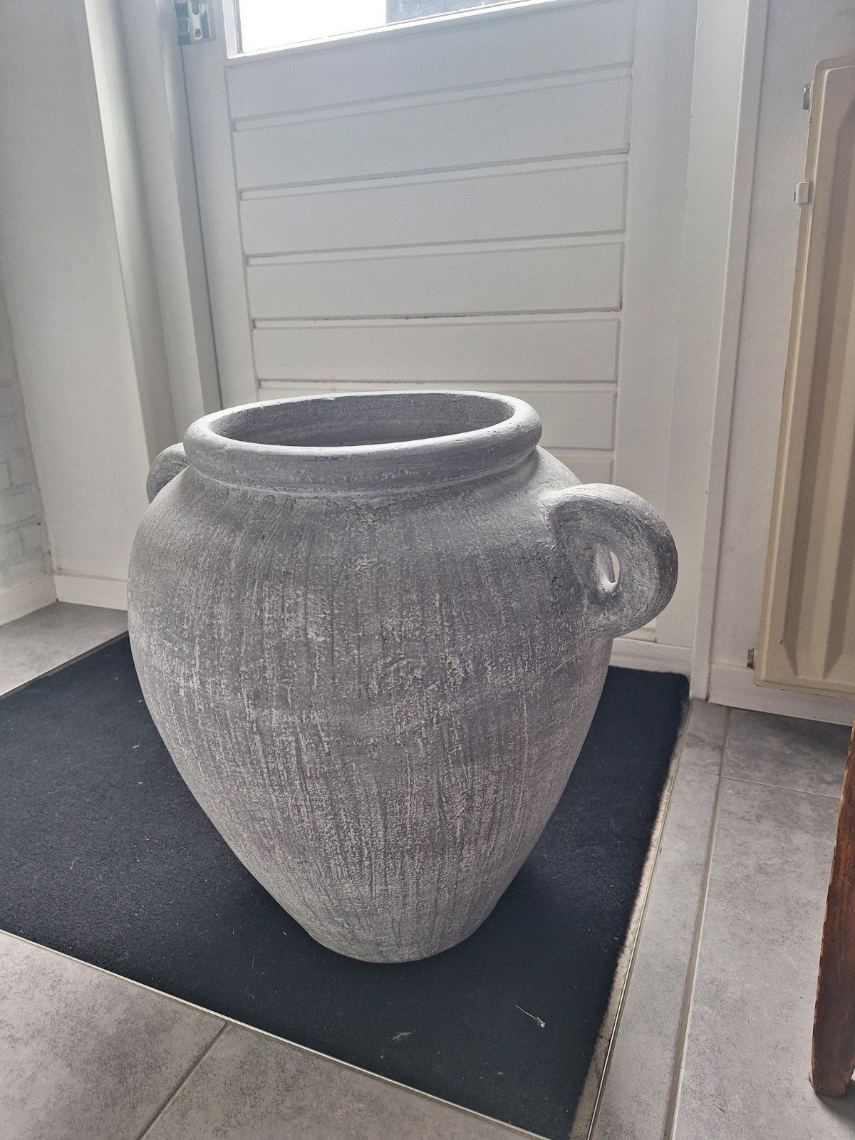 Grote bloempot  / kruik H47 cm, Huis en Inrichting, Woonaccessoires | Vazen, Ophalen, Gebruikt, Overige kleuren, Aardewerk of Porselein