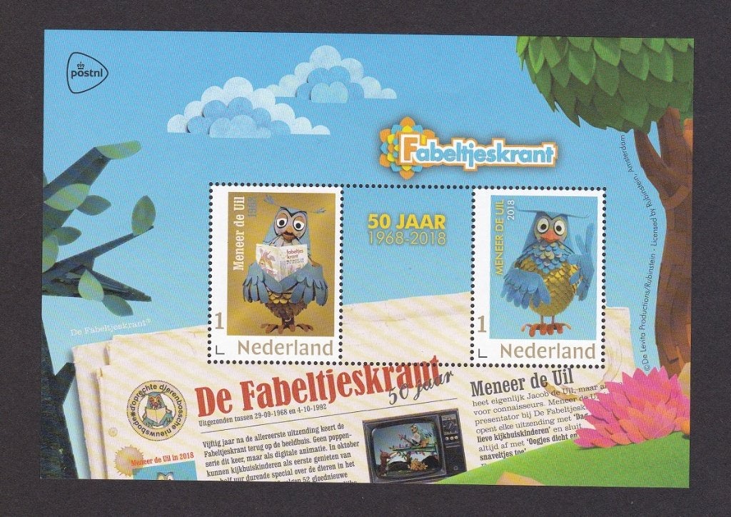 Vel 50 jaar Fabeltjeskrant postfris, Ophalen of Verzenden, Na 1940, Postfris