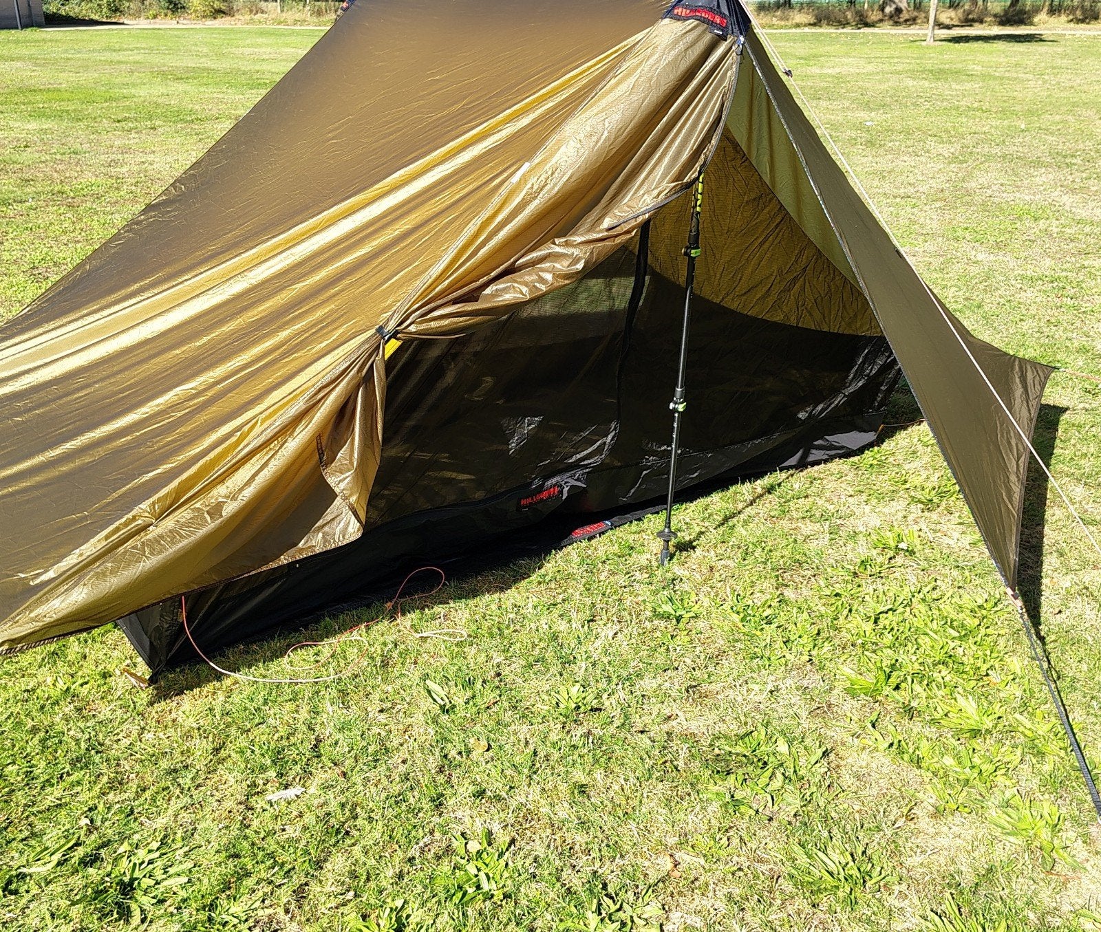 Hilleberg Anaris ZGAN met footprint, Ophalen of Verzenden, Zo goed als nieuw