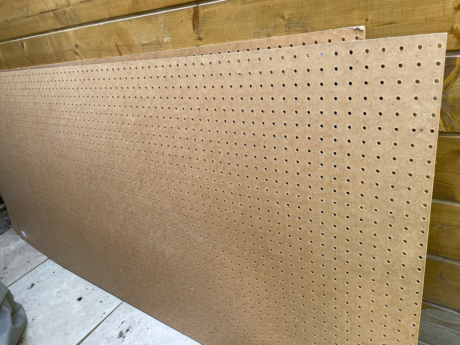 Vier hardboard platen 90x200, Ophalen, Zo goed als nieuw