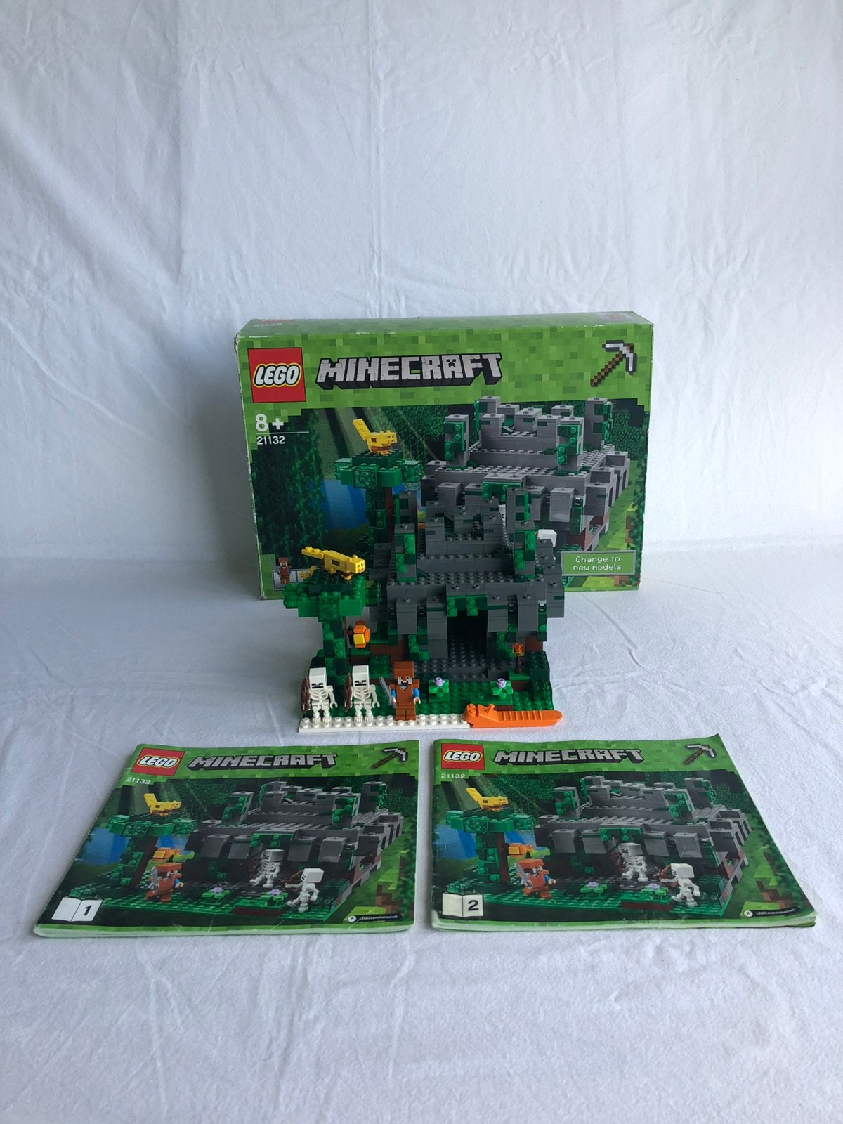 Lego Minecraft 21132 - The Jungle Temple met doos - K92, Lego, Lego, Minecraft, Lego