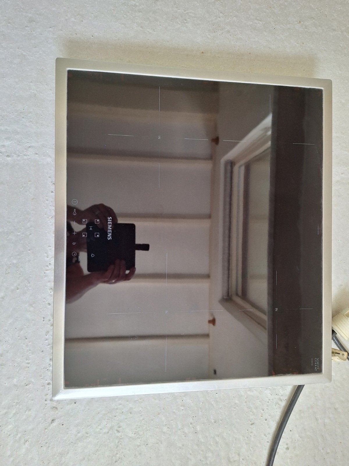 Siemens Inductie Kookplaat - EH645BEB6E, Witgoed en Apparatuur, Kookplaten, Gebruikt, Inbouw, Inductie, 4 kookzones