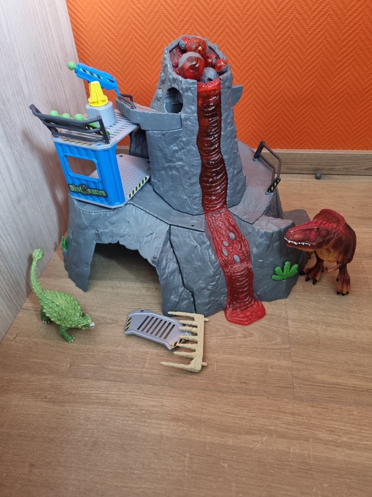 Schleich Dinosaurus Vulkaan Speelset - Urenlang Plezier!, Ophalen, Gebruikt, Jongen of Meisje
