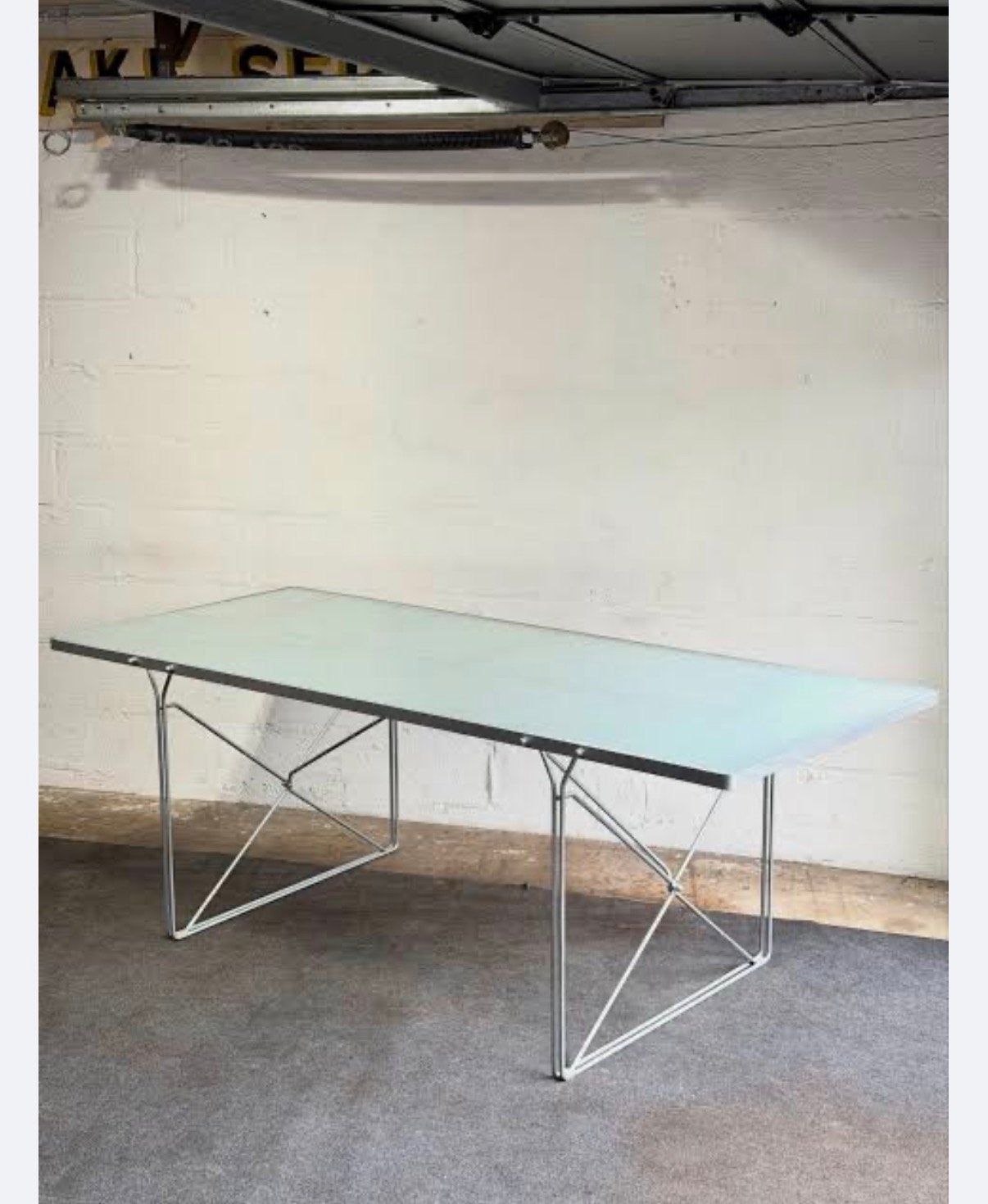 Designer tafel Niels Gammelgaard voor Ikea jaren '90, Zo goed als nieuw, Vier personen, Rechthoekig, 50 tot 100 cm