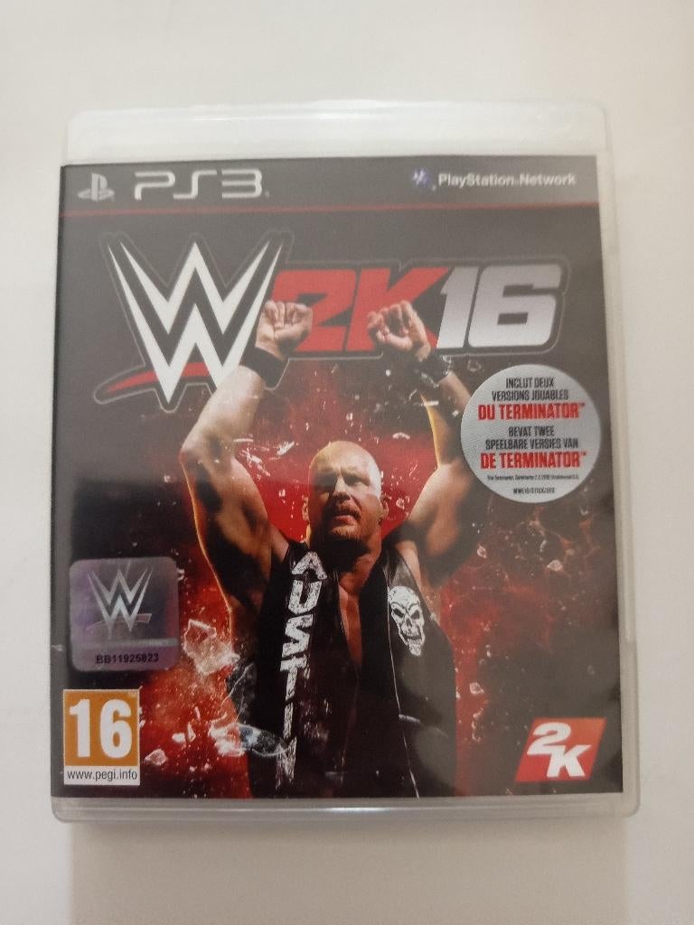 WWE 2k16 ps3, Spelcomputers en Games, Games | Sony PlayStation 3, Gebruikt, Vechten, Verzenden, 3 spelers of meer