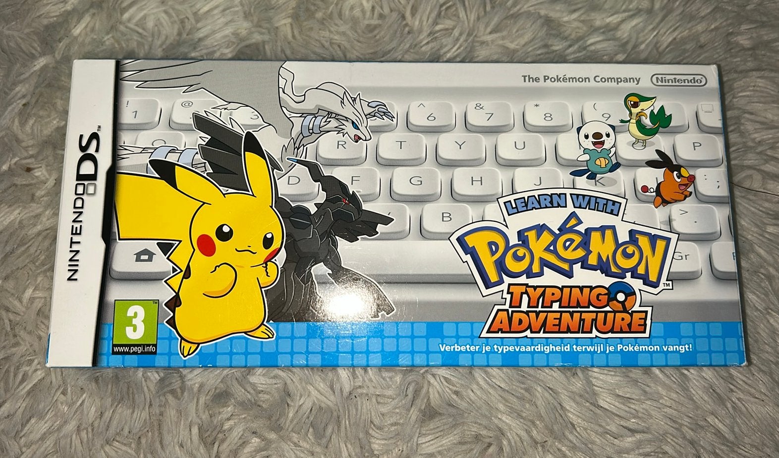Learn with Pokémon: Typing Adventure (Nintendo DS), Spelcomputers en Games, Overige genres, 1 speler, Ophalen of Verzenden, Zo goed als nieuw
