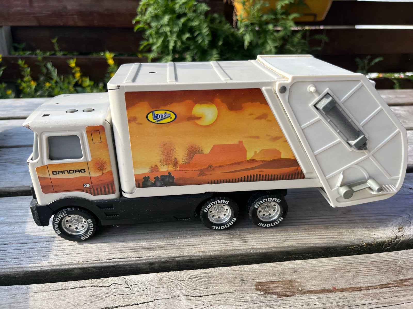 Vintage Nylint Bandag Vuilniswagen Speelgoedtruck, Ophalen of Verzenden, Gebruikt