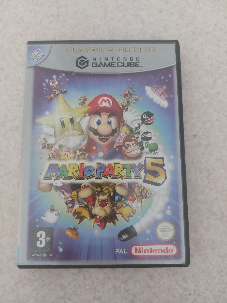 Nintendo GameCube - Mario Party 5 | Compleet, Spelcomputers en Games, Games | Nintendo GameCube, Avontuur en Actie, Gebruikt, Ophalen of Verzenden