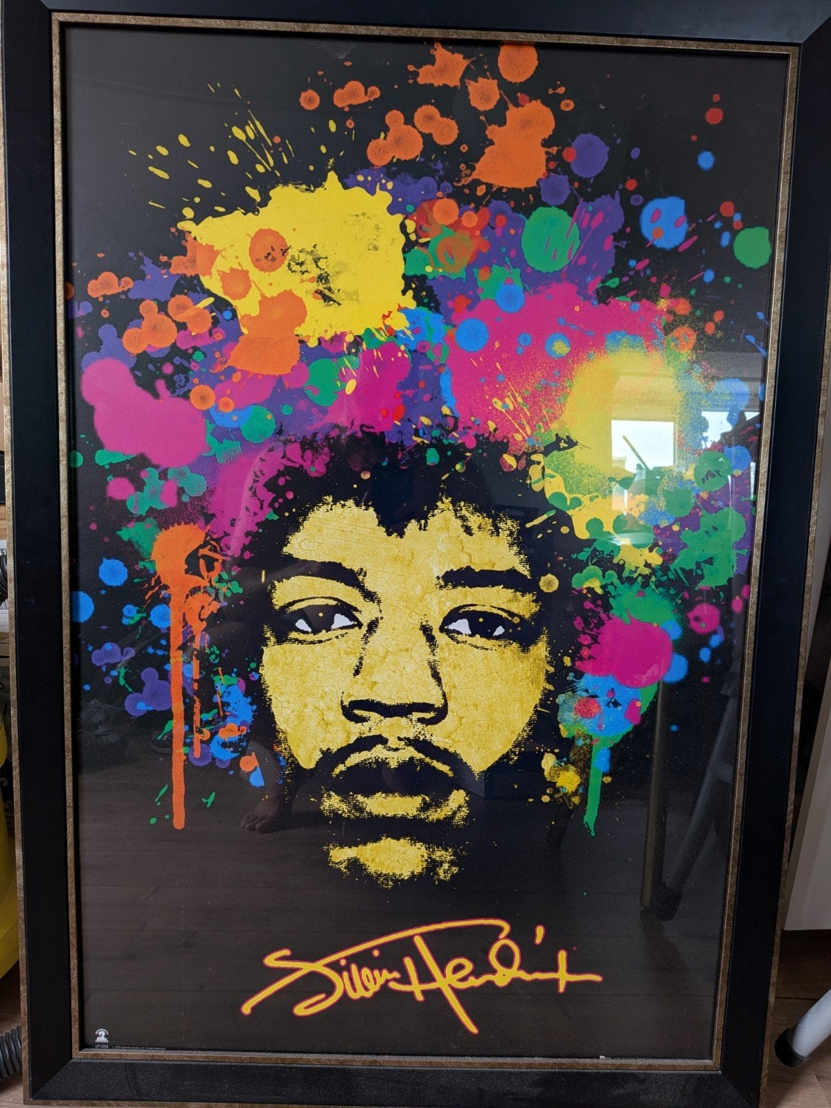 Jimi Hendrix Pop Art Schilderij - 70x100 cm, Antiek en Kunst, Kunst | Schilderijen | Modern, Ophalen, Papier/karton, Print, Muziek