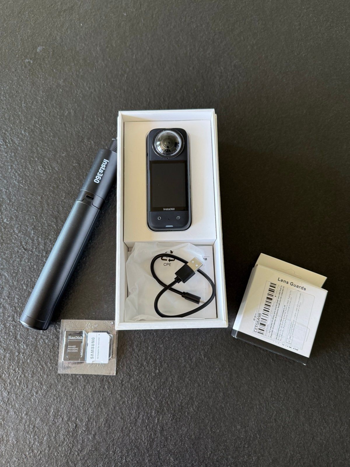 Insta360 X3 + Selfie Stick + SD-Kaart | Nieuwstaat, Ophalen, Zo goed als nieuw, Overige merken
