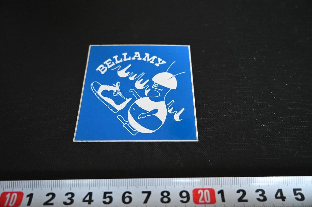 sticker BELLAMY  Blauw, Ophalen, Zo goed als nieuw