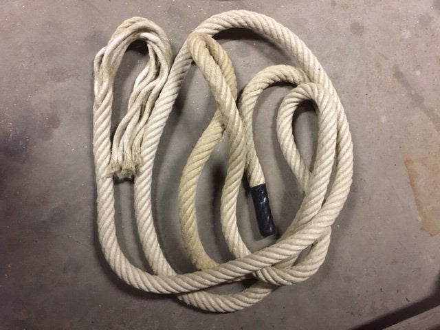 Klimtouwen 5/6 meter, Ophalen, Gebruikt, Klimsport-accessoire