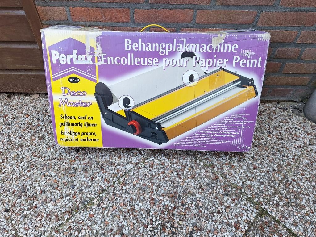 Perfax Deco Master Behangplakmachine, Doe-het-zelf en Verbouw, Schildersmaterialen, Zo goed als nieuw, Ophalen of Verzenden