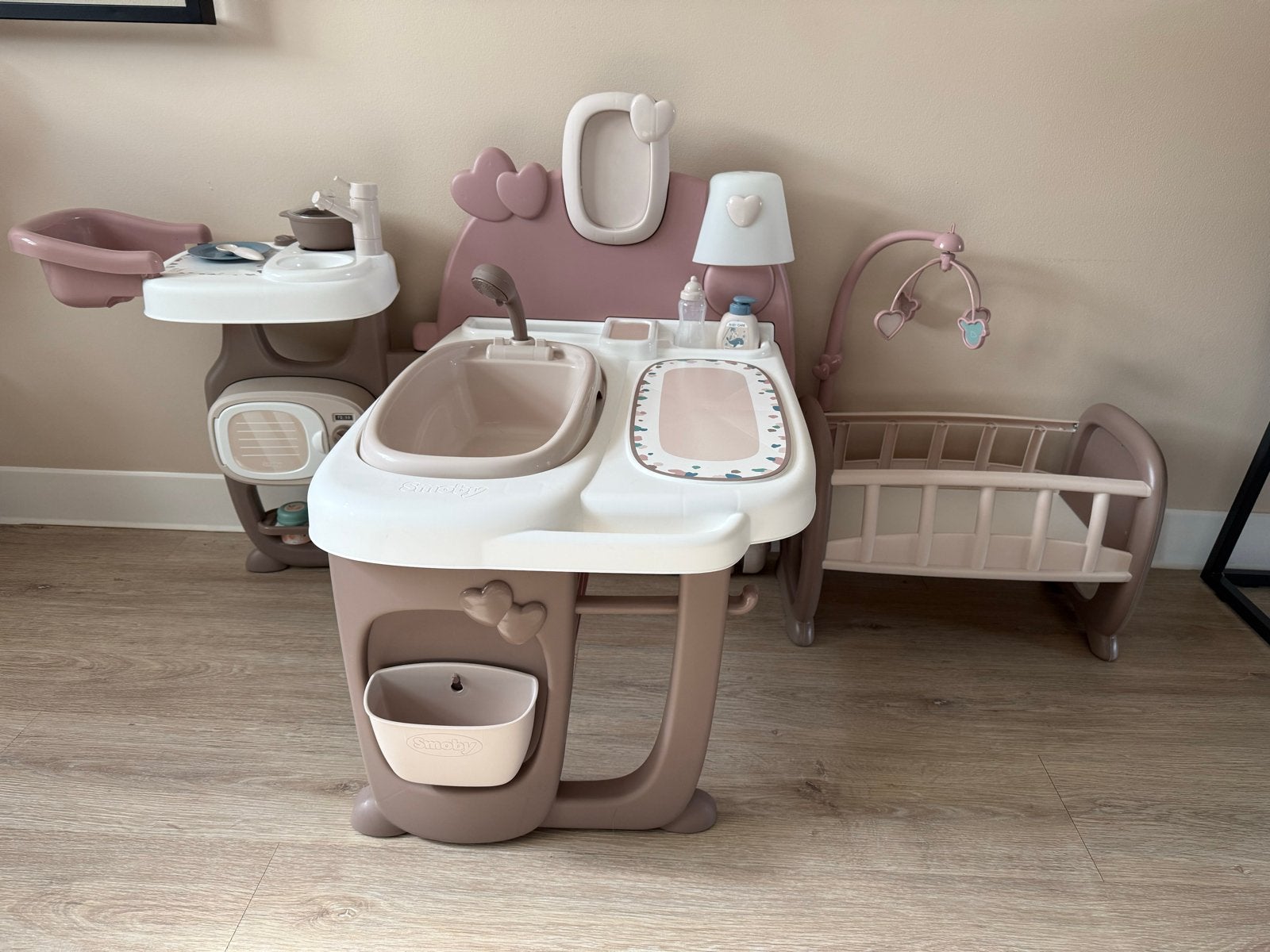 Smoby Baby Nurse Groot Babyhuis Verzorgingsspeelset, Ophalen, Zo goed als nieuw, Poppenhuis