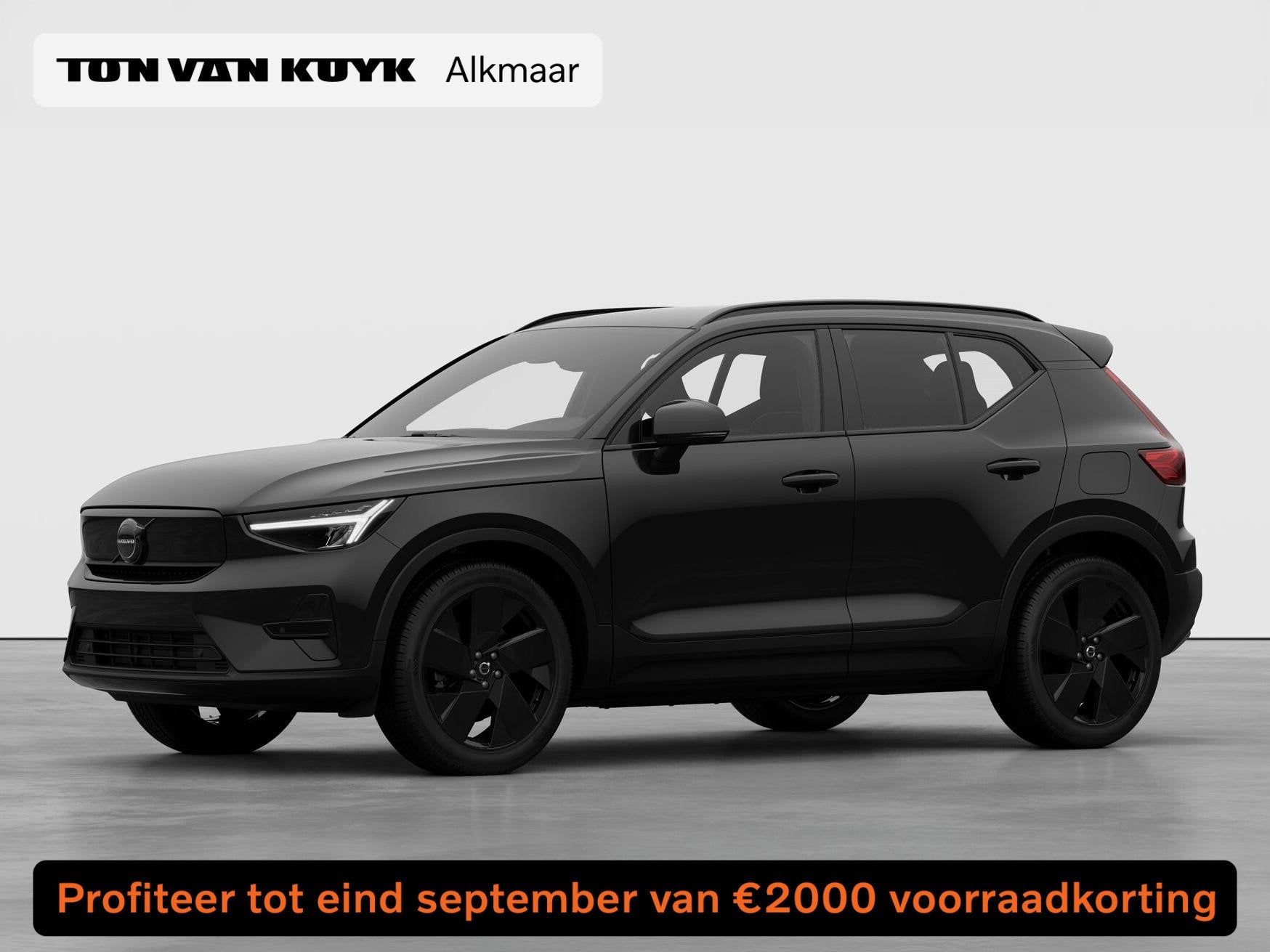 Volvo EX40 Single Motor Extended Range Plus Black Ed. 82 kWh, Auto's, Automaat, 252 pk, Zwart, SUV of Terreinwagen