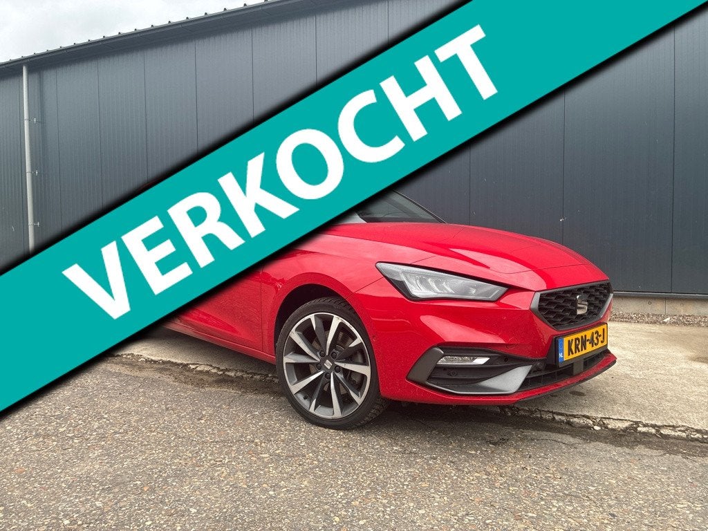 Seat Leon FR 1.4 TSI eHybrid PHEV Plug-in Hybrid, SOH 91.4%, Auto's, Gebruikt, Zwart, 4 cilinders, Leon