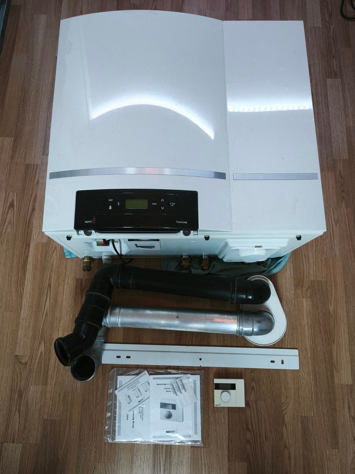 Nefit Combi, Topline Aquapower HRC 25/CW4, 33KW incl. ALLES, Ophalen, 30 tot 80 cm, Hoog rendement (Hr), Cv-ketel of Combi-ketel