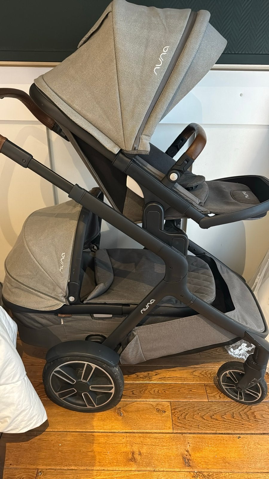 Nuna Demi Grow Combiwagen: zsm ophalen, Gebruikt, Duowagen, Combiwagen, Ophalen