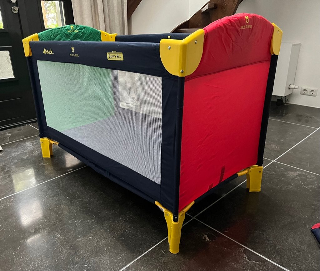Campingbedje Hauck, Ophalen, Gebruikt, Reisbedje