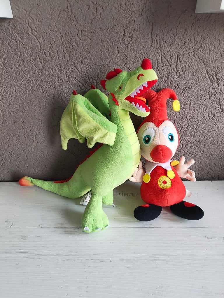 Knuffels Efteling - Jokie en Draak, Verzamelen, Efteling, Ophalen of Verzenden, Zo goed als nieuw, Gebruiksvoorwerp