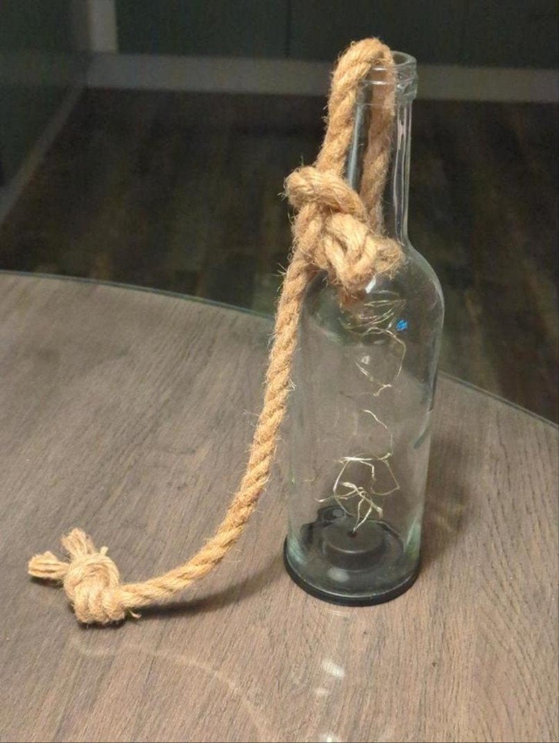 Fles met verlichting, Ophalen of Verzenden, Nieuw