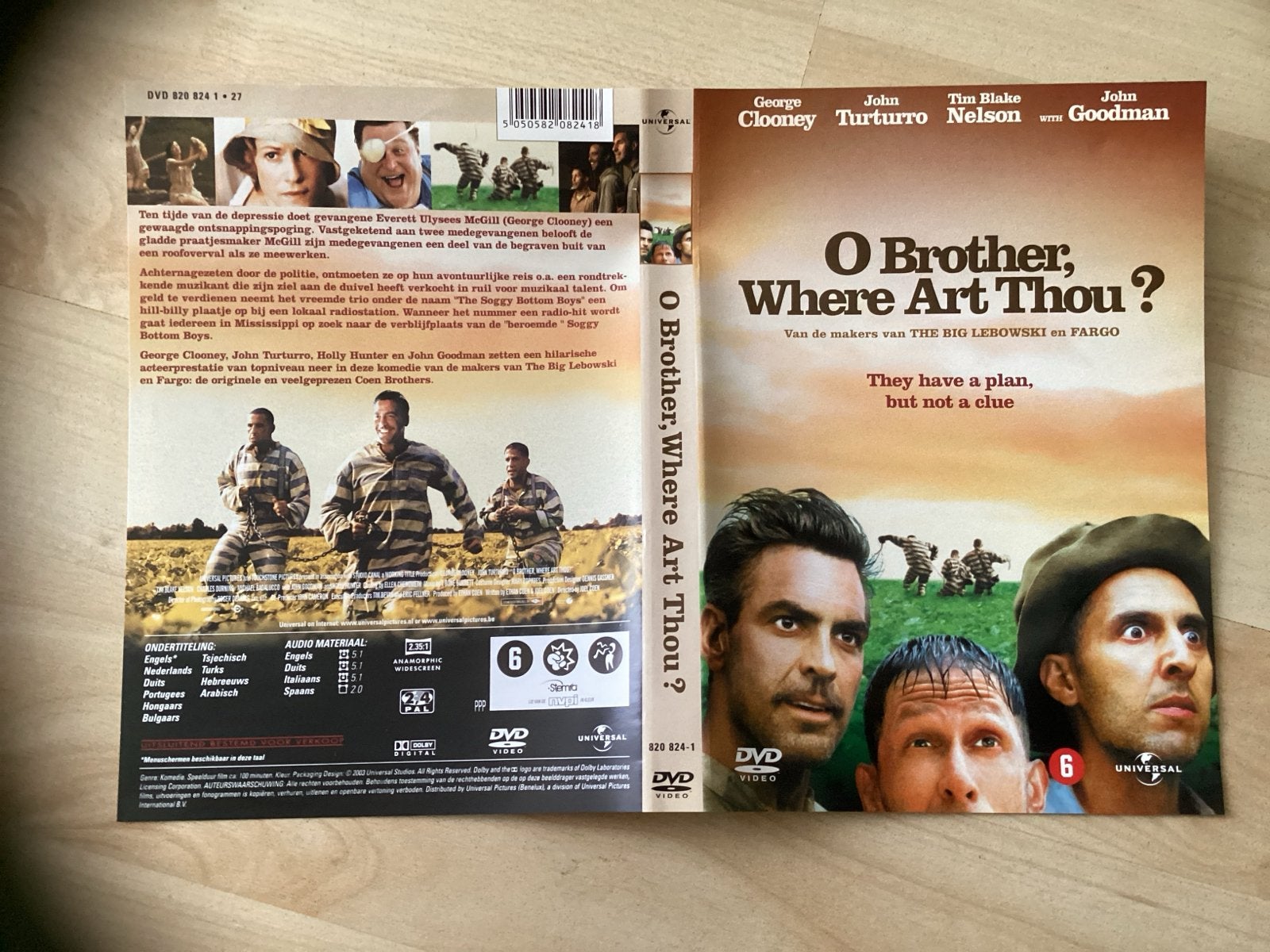 O Brother, Where Art Thou? DVD - Coen Brothers, Nederlands, Ophalen of Verzenden, Vanaf 6 jaar, Extra's