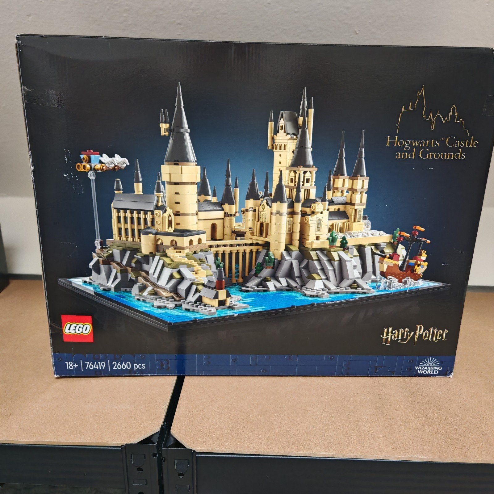 Te koop harry potter kasteel nummer 76419, Ophalen, Zo goed als nieuw