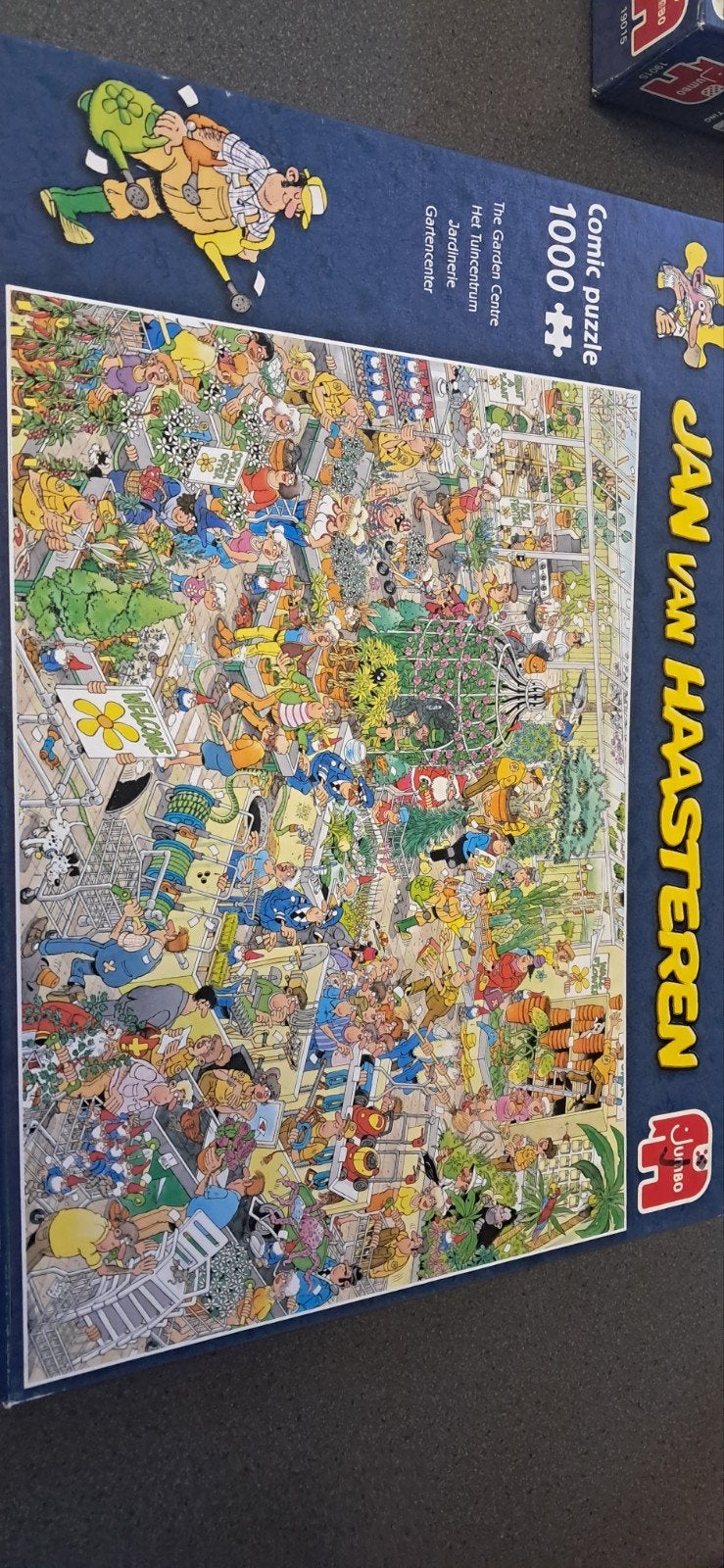 Jan van haasteren puzzel 1000 stukjes, Ophalen, 500 t/m 1500 stukjes, Zo goed als nieuw