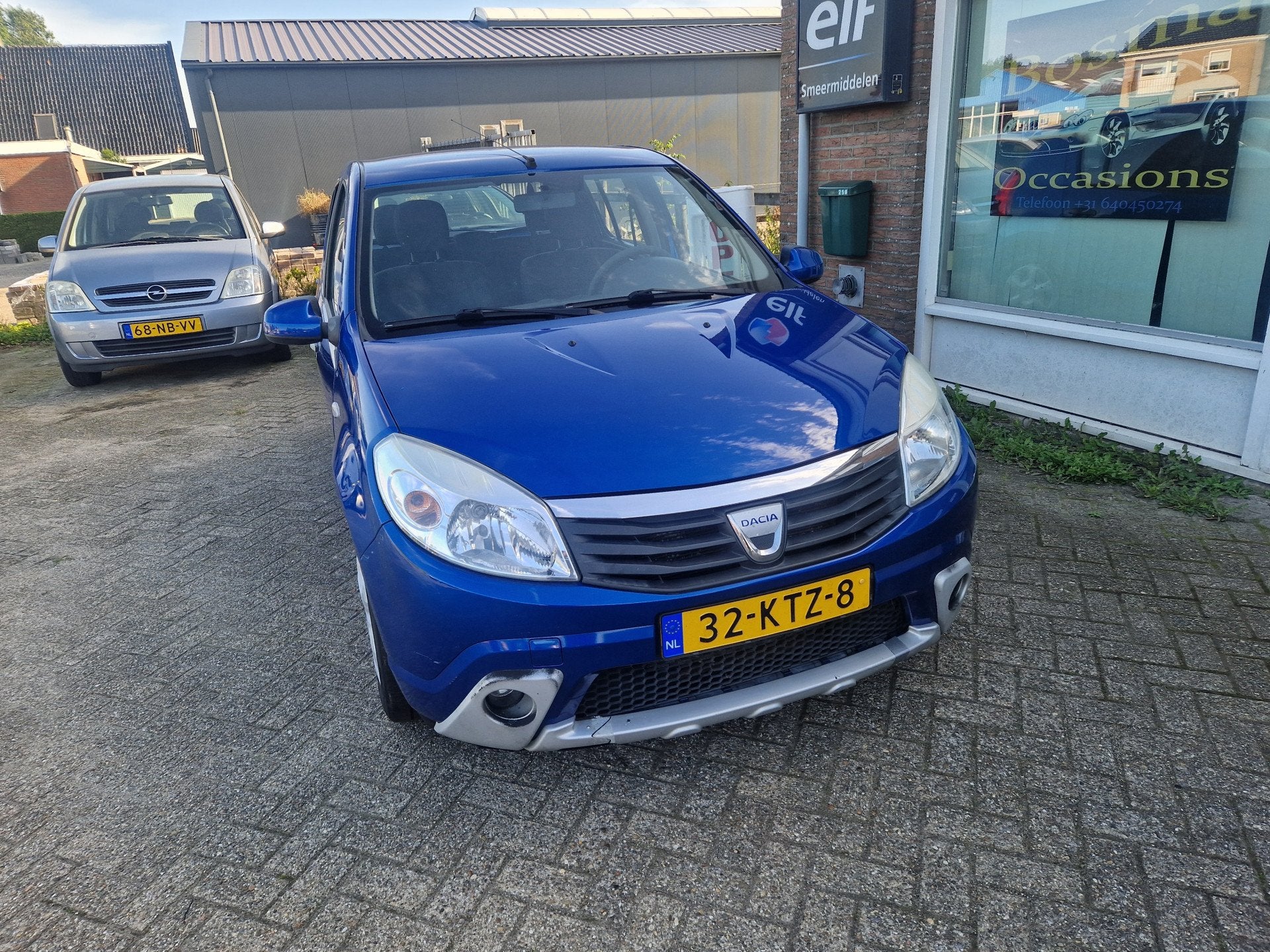 Dacia Sandero 1.2i ''Lauréate'' Airco - Cruise - Apk 22-02-, Auto's, Voorwielaandrijving, Stof, Gebruikt, 31 €/maand