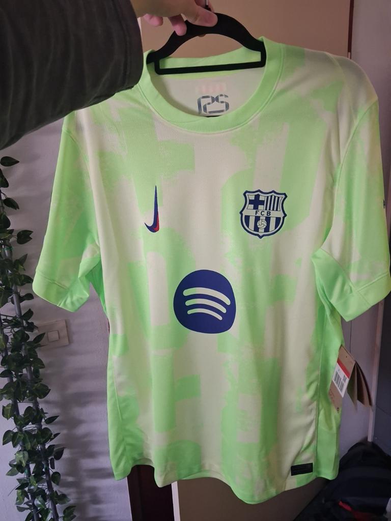 FC Barcelona 3e Shirt 24/25 Raphinha CL Patch Origineel, Ophalen of Verzenden