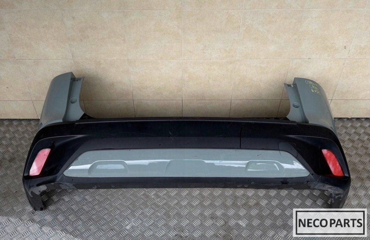 TOYOTA COROLLA CROSS ACHTERBUMPER ORIGINEEL ALLES LEVERBAAR!, Gebruikt, -, Ophalen of Verzenden, Toyota