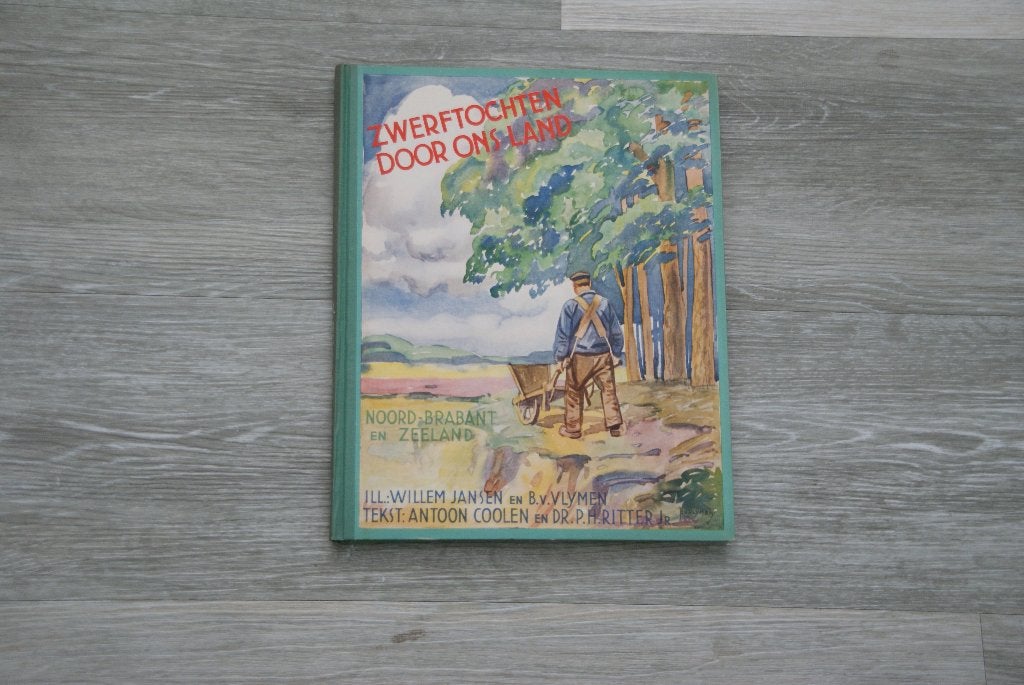 Zwerftochten door ons land Noord-Brabant en Zeeland, Ophalen of Verzenden, Gelezen, Diverse auteurs, Plaatjesalbum