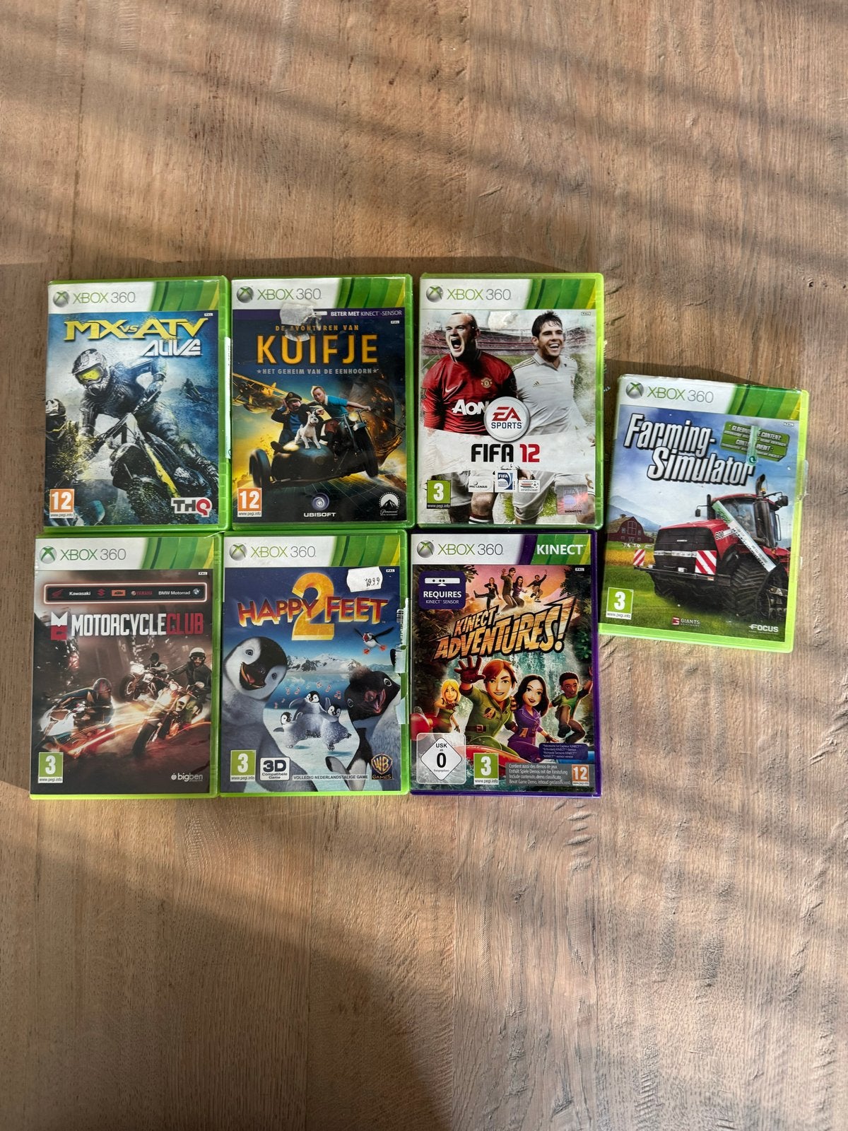 Xbox 360 Games - Diverse Titels (o.a. FIFA, Kinect Adventure, Gebruikt, Overige genres, Eén computer, Ophalen of Verzenden