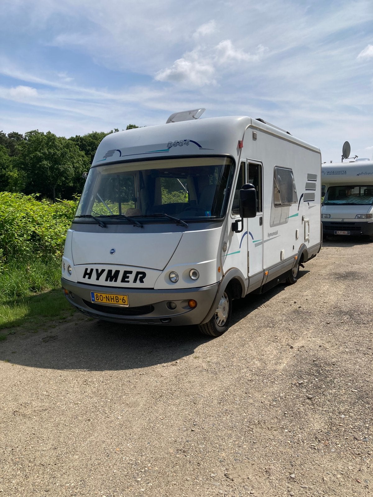 Fiat 2.8JTD Hymer B584 128Pk bj 2002 Apk t/m 15-06-2027, Particulier, Integraal, Hymer