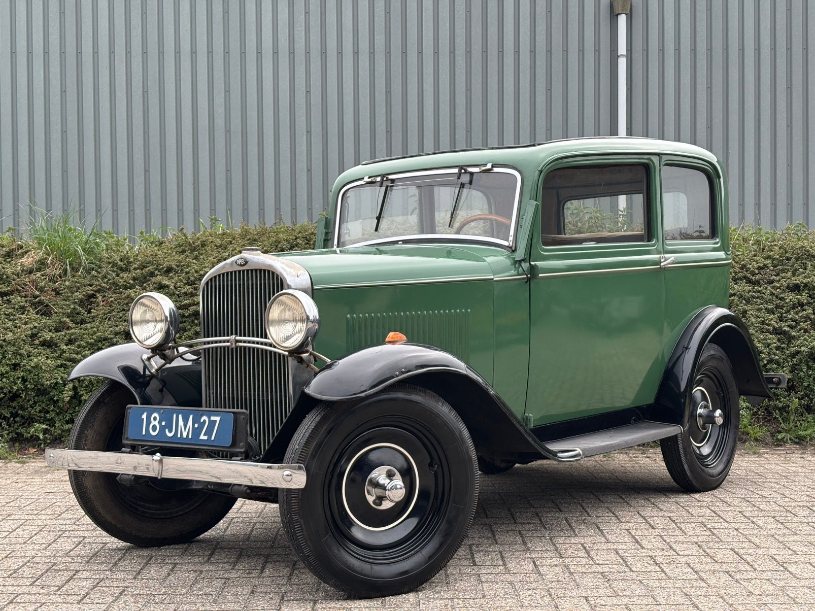 Opel P4 2-deurs Sedan 1935 / Oldtimer / Klassieker/ Pre-war!, Auto's, Beige, Bedrijf, Sedan, 1073 cc