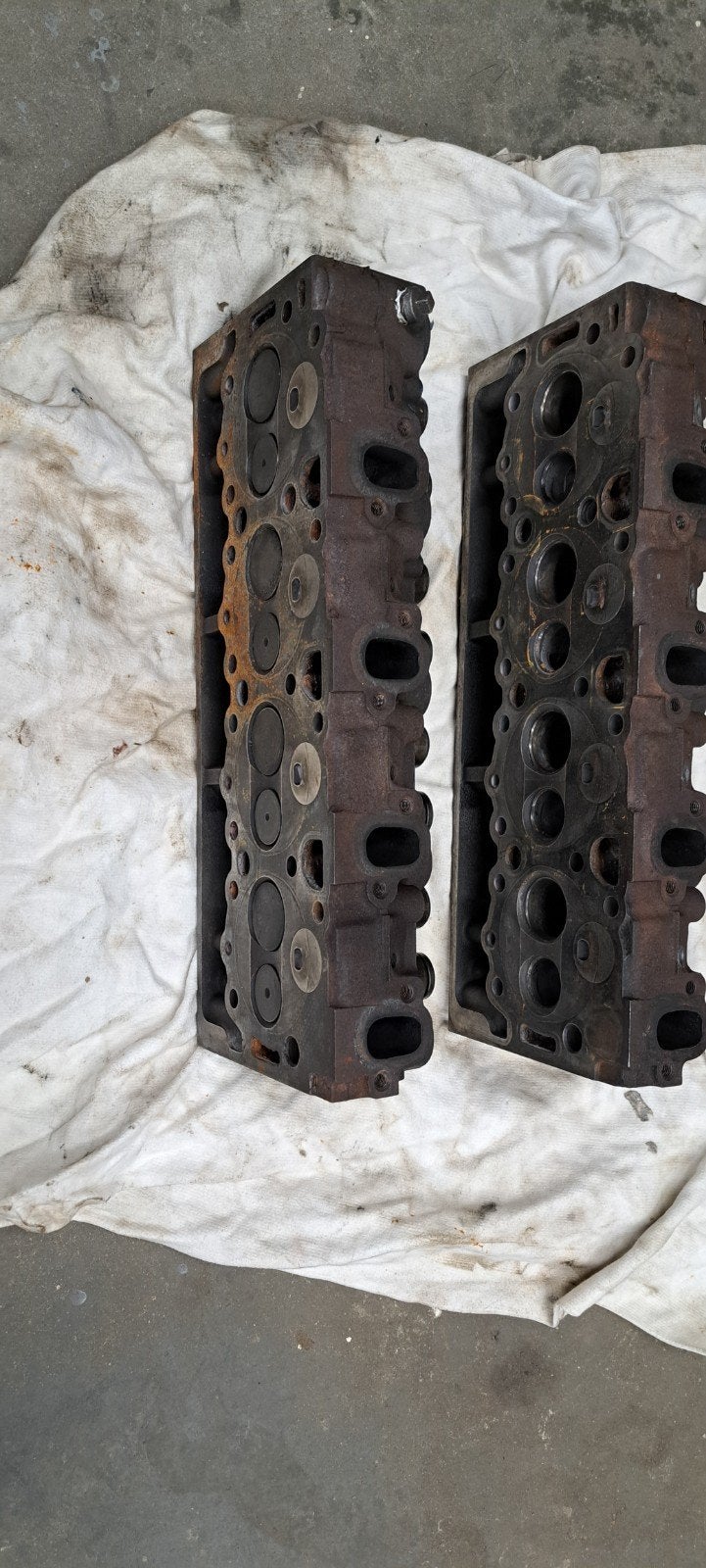 set cilinderkoppen chevrolet 6,2 diesel van 1983, Ophalen, Chevrolet