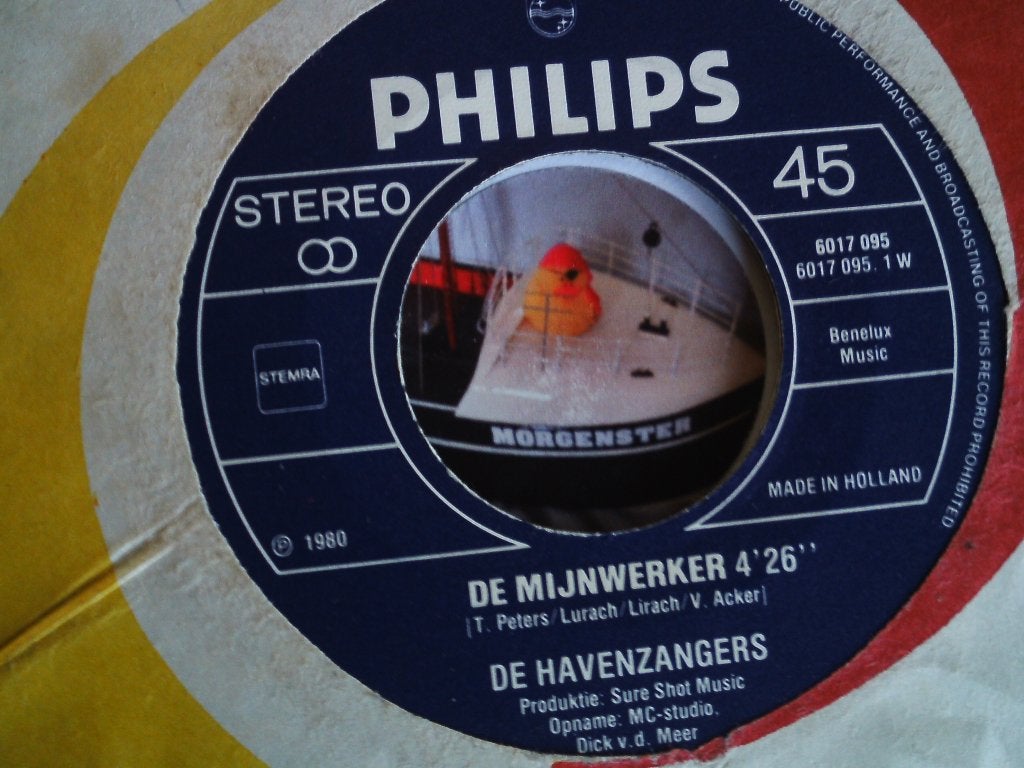 hvenzangers - de mijnwerker 25jun, Ophalen of Verzenden, Zo goed als nieuw