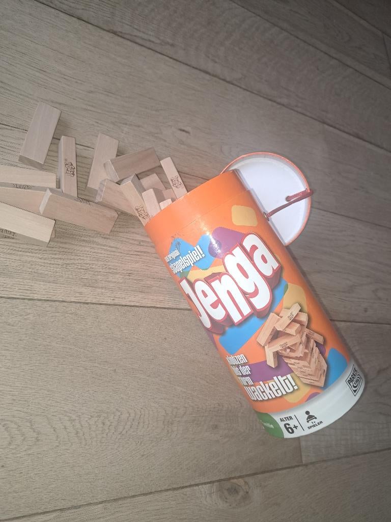 Jenga speelgoed, Drie of vier spelers, Ophalen of Verzenden, Zo goed als nieuw