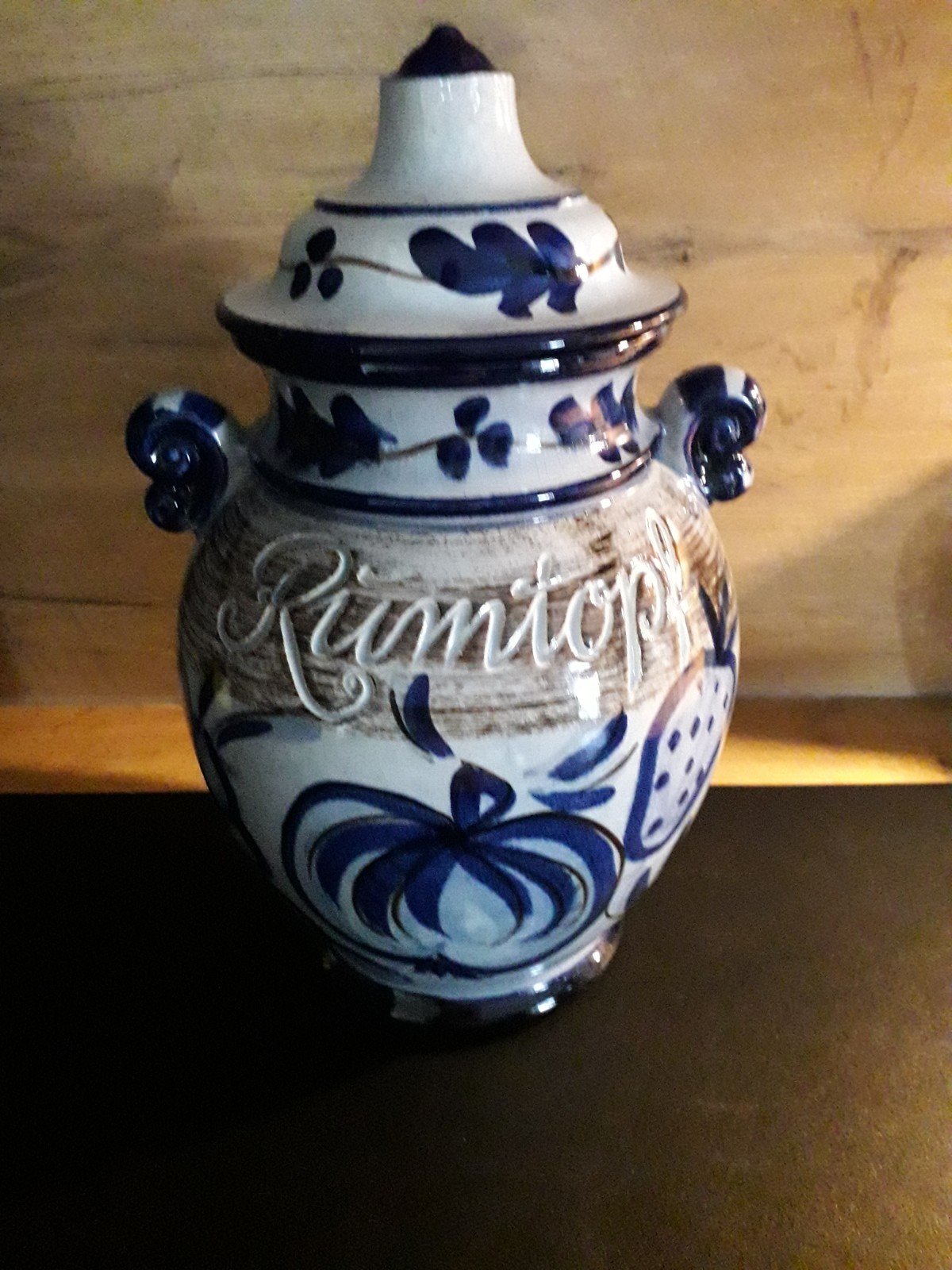 Vintage Rumtopf pot, Ophalen