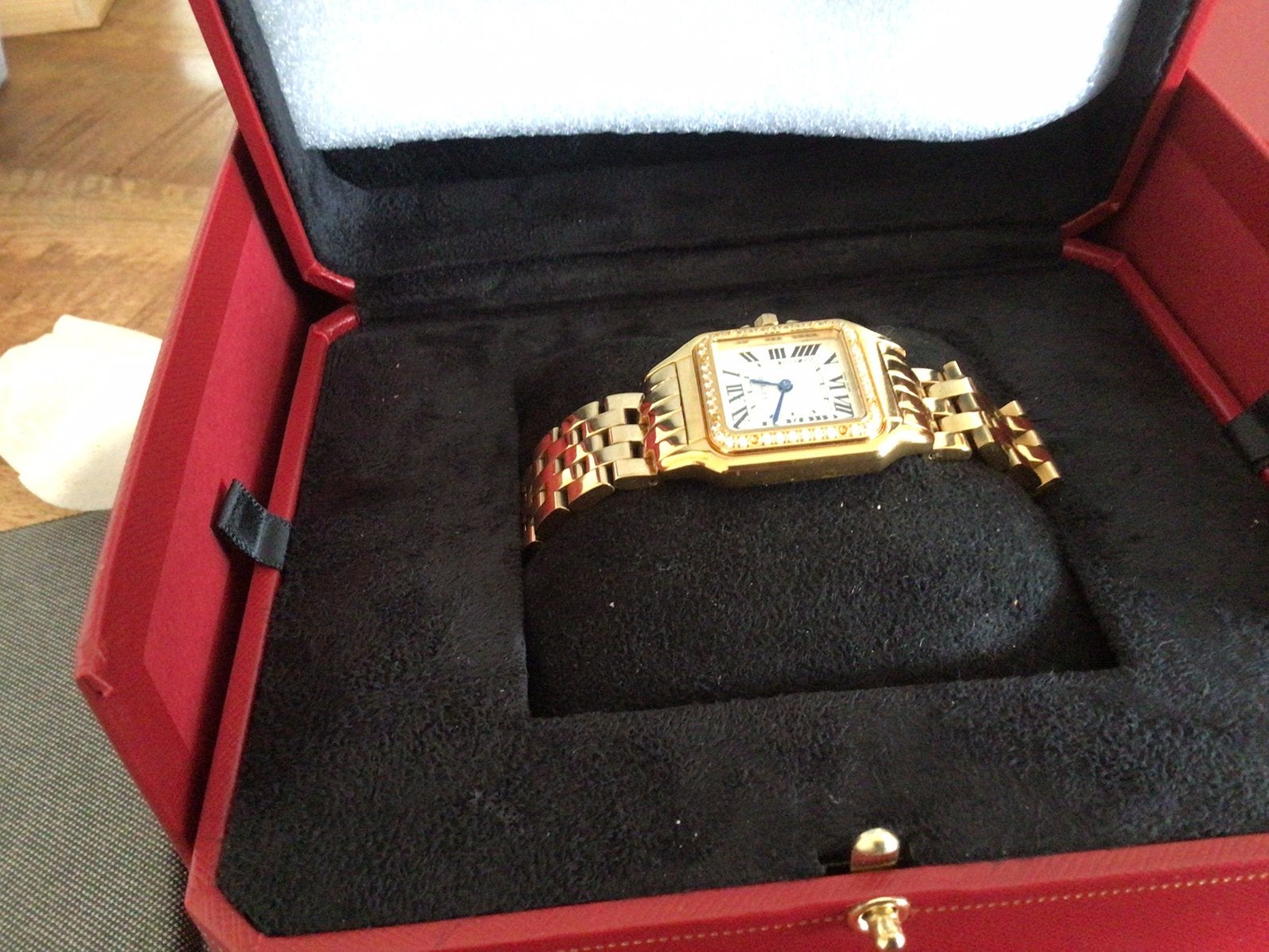 Cartier horloge  dames, Ophalen of Verzenden, Nieuw, Staal, Overige merken
