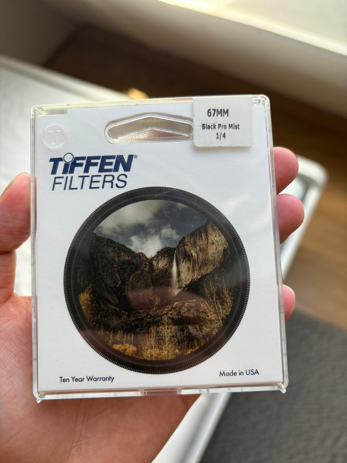 Tiffen Black Pro Mist 1/4 67mm, Ophalen of Verzenden, Zo goed als nieuw, 60 tot 70 mm, Overige typen
