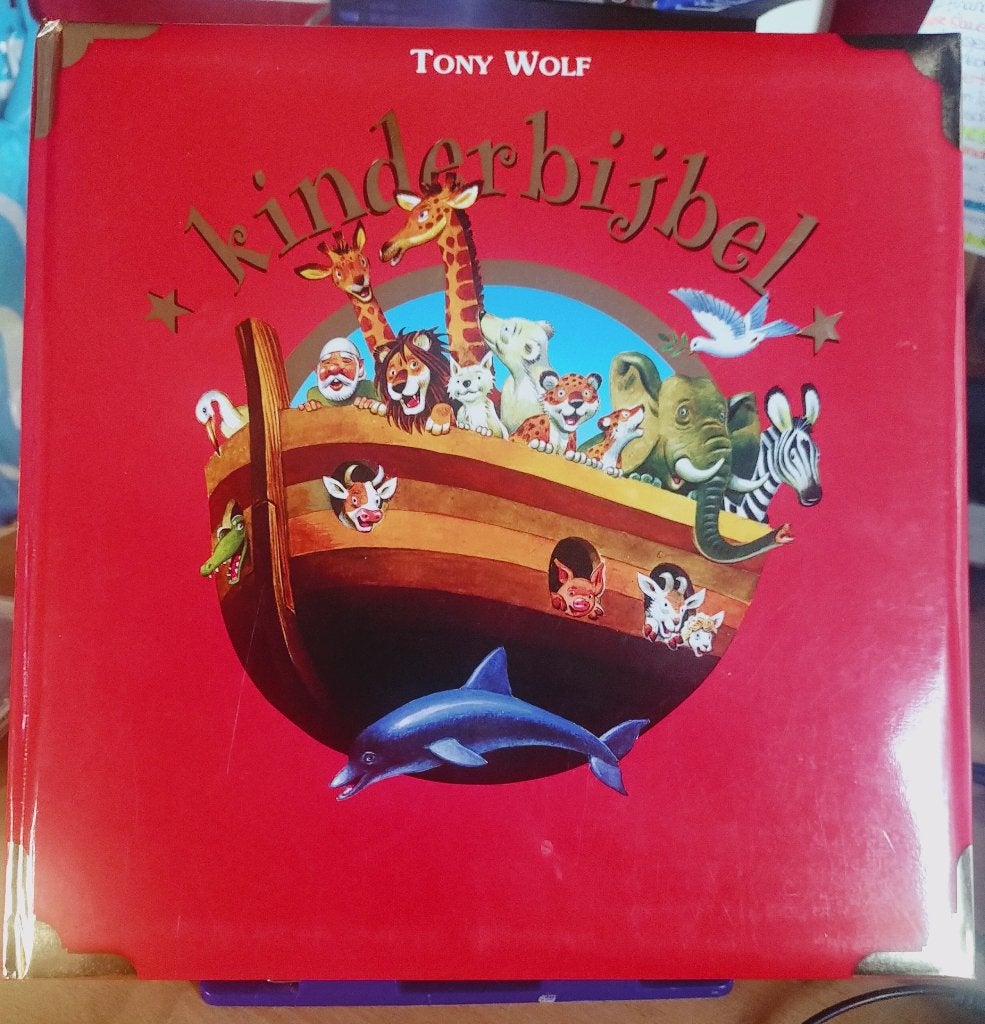 Groot formaat KINDERBIJBEL - Tony Wolf, Verzenden, Nieuw, Christendom | Katholiek
