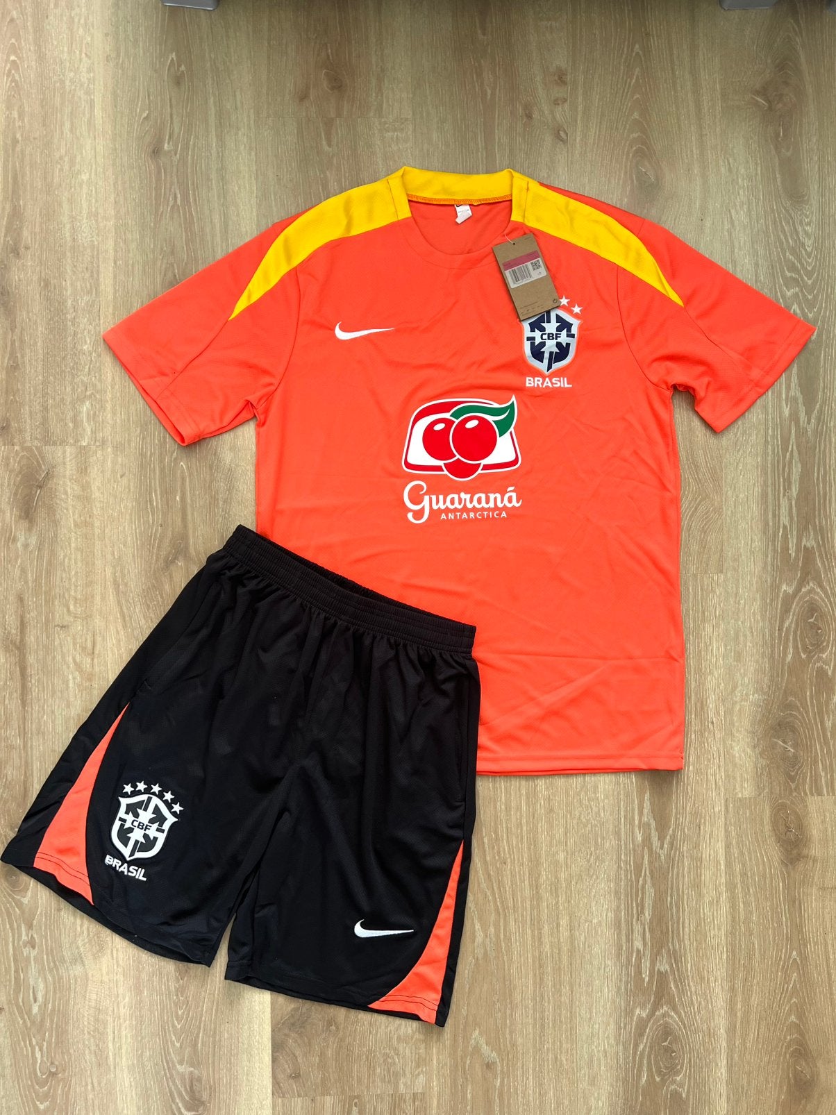 Brazilië zomerset oranje Maat L, Maat 52/54 (L), Nieuw, Oranje, Ophalen of Verzenden