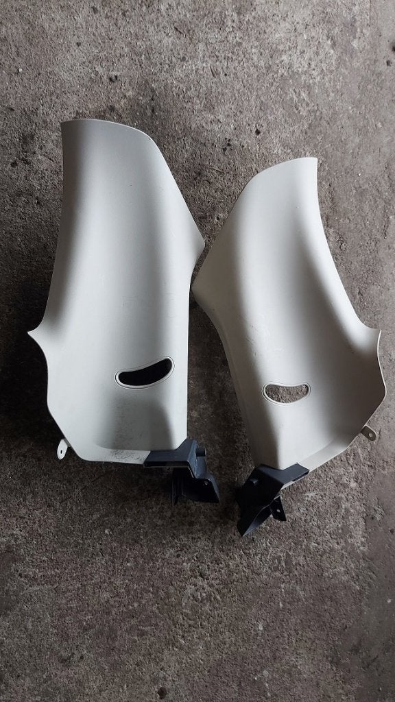 Set kappen achter de achterste gordels Fiat 500 uit 2006, Ophalen of Verzenden