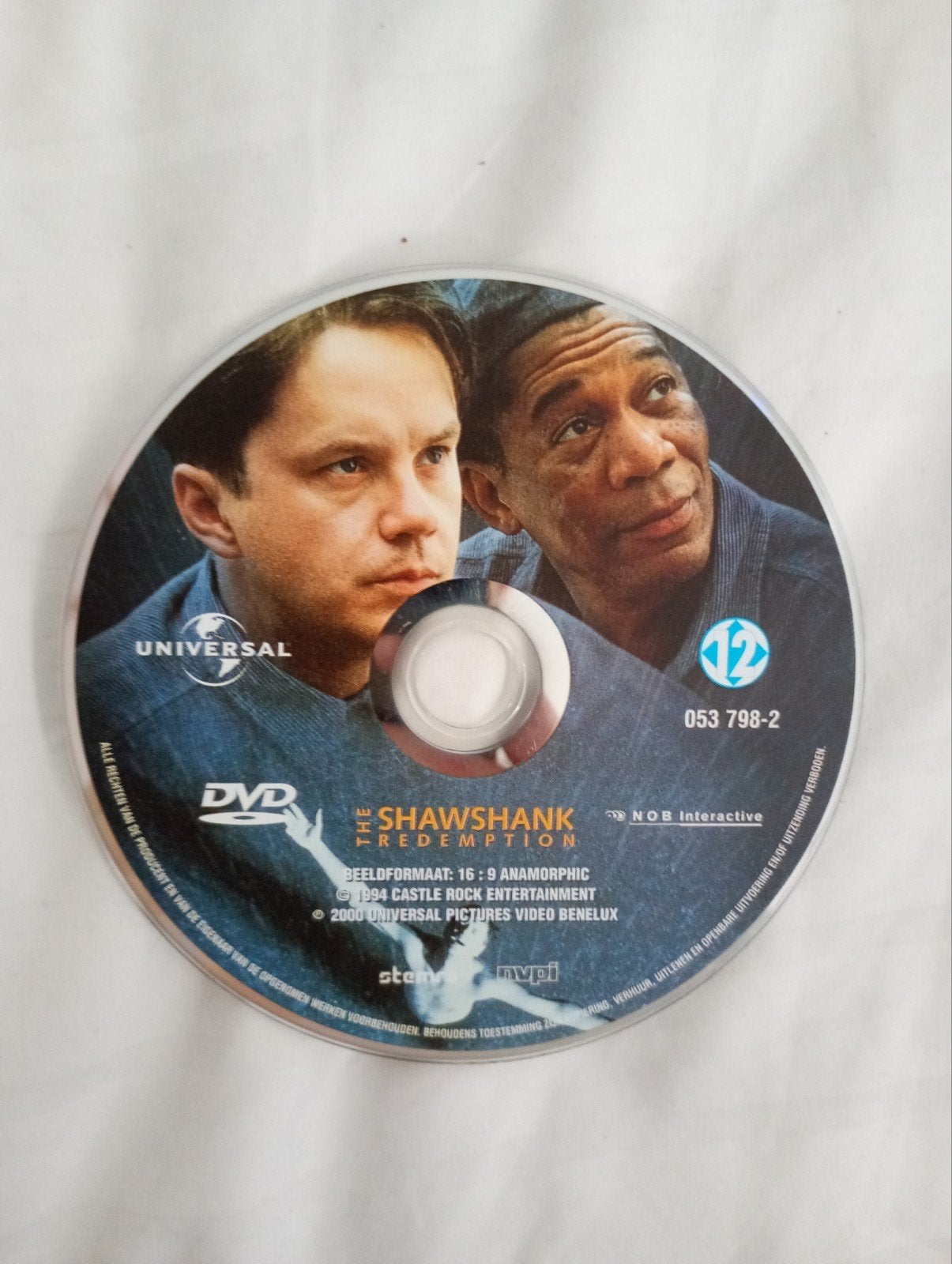 The Shawshank Redemption (1994), Alle leeftijden, Verzenden, Zo goed als nieuw
