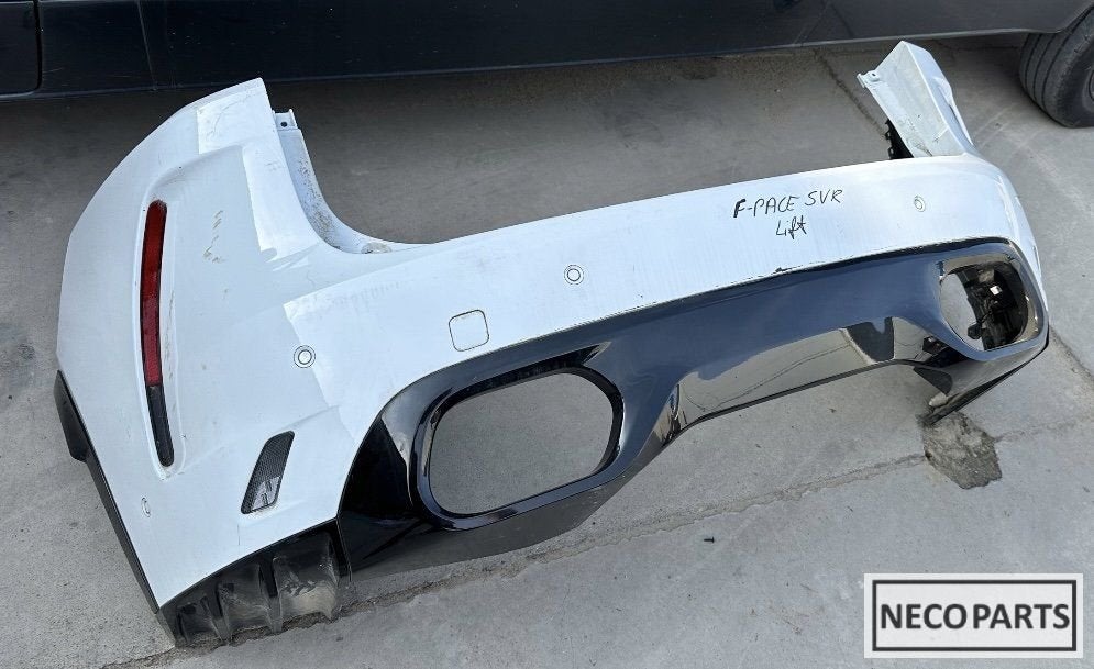 JAGUAR F PACE SVR FPACE BUMPER ACHTERBUMPER ALLES LEVERBAAR, Gebruikt, -, -, Ophalen of Verzenden