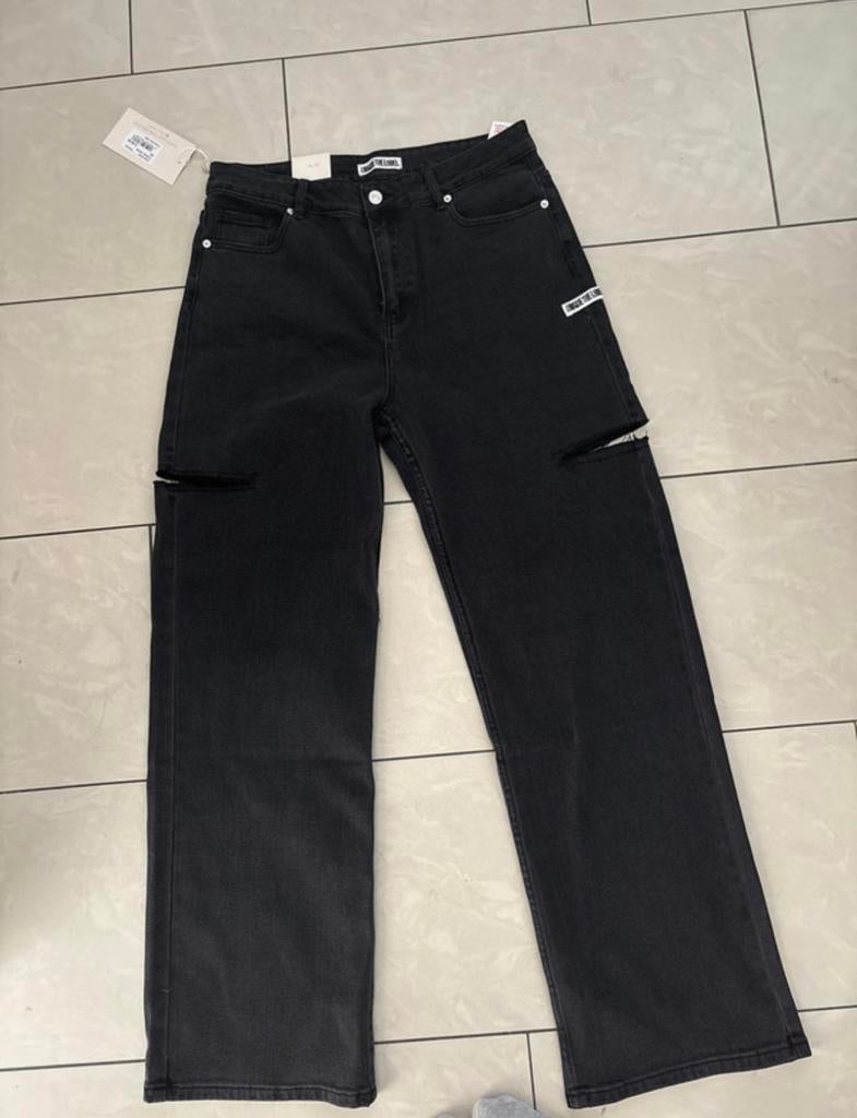 Unique The Label broek, Ophalen of Verzenden, Zo goed als nieuw, Blauw, W28 - W29 (confectie 36)